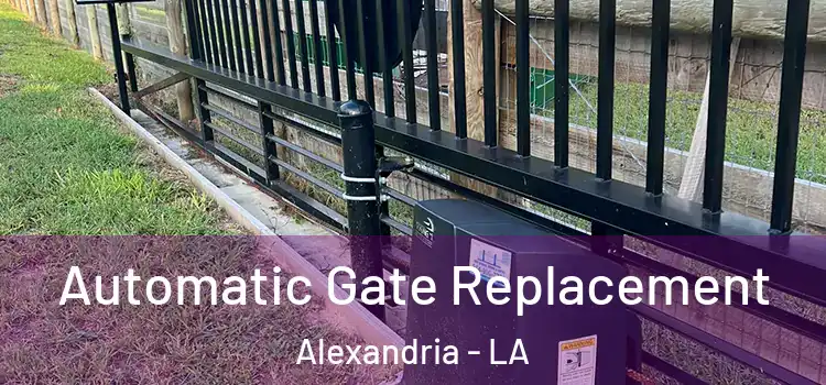 Automatic Gate Replacement Alexandria - LA