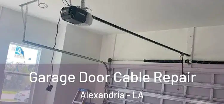  Garage Door Cable Repair Alexandria - LA