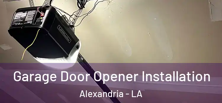  Garage Door Opener Installation Alexandria - LA