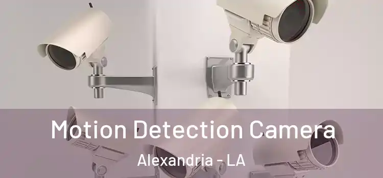  Motion Detection Camera Alexandria - LA